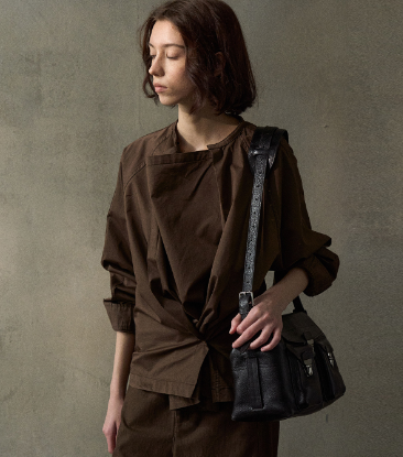 Spring Fashion Pleated Casual Women Blouse