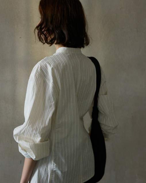 Summer Casual Commuting Fashion Striped Design Women Blouse