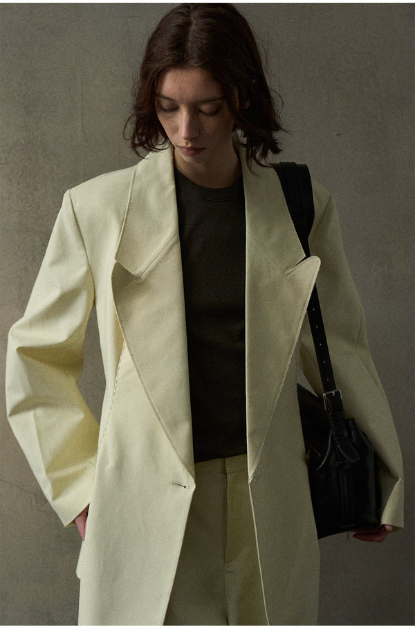 Fashionable, Three-dimensional, Crisp And Waist-cinching Casual Commuting Women Blazer