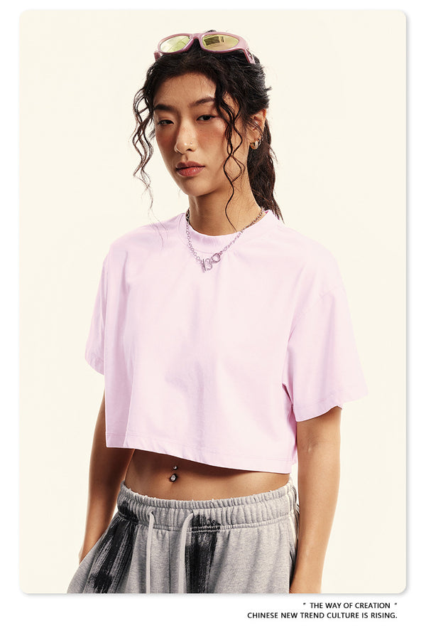 Summer Fashion Umbilical Spice Sporty Casual Top