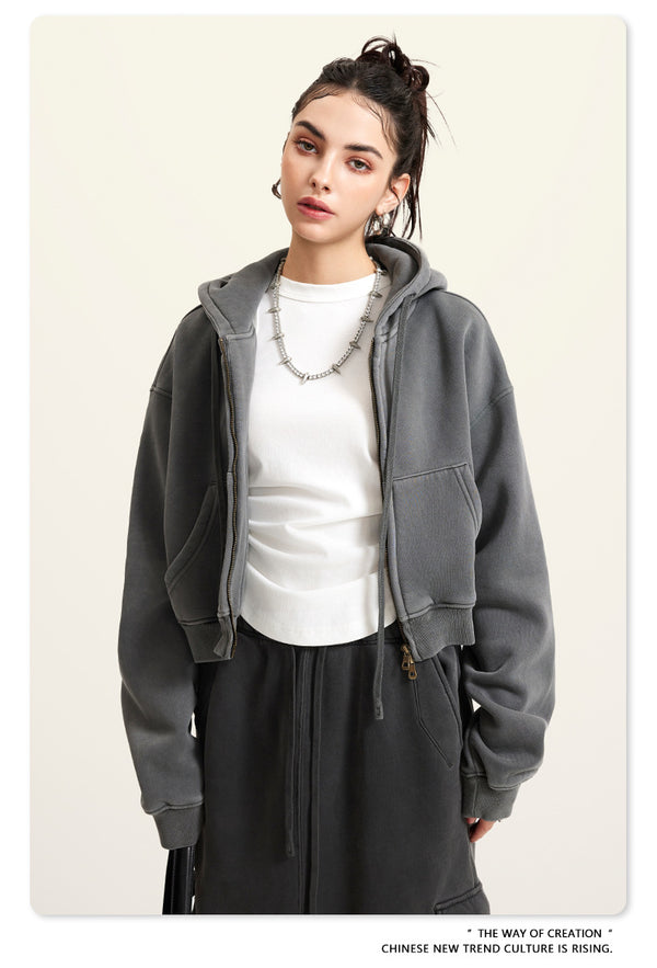 Fashionable And Trendy Warm Zipper Youth Sports Jacket