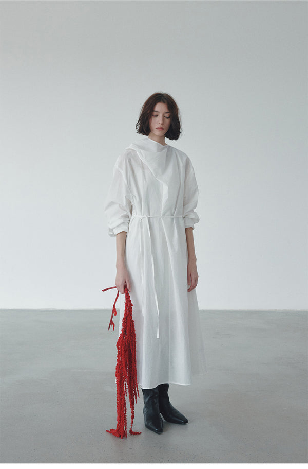 Fashionable And Casual Commuting  A Two-Piece Long Dress